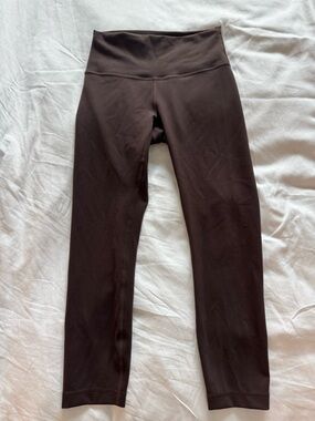 lululemon athletica wunder under train Brown High-Rise Leggings